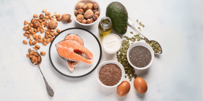 ;  "Healthy fats? Yes, please!"